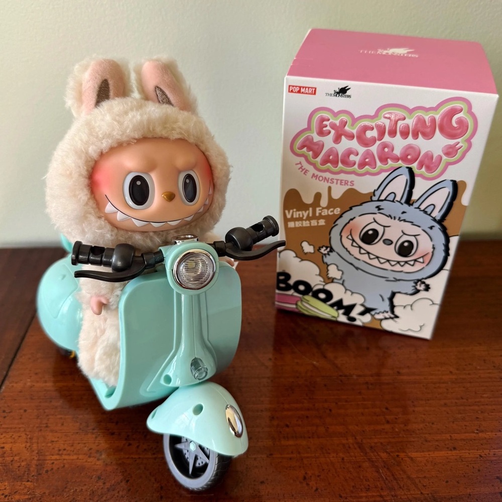 Labubu scooter, Lighting Motorcycle for Labubu